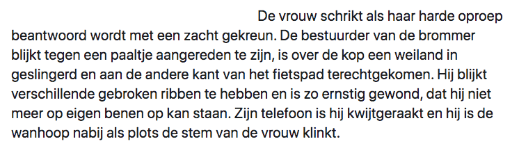 oproep