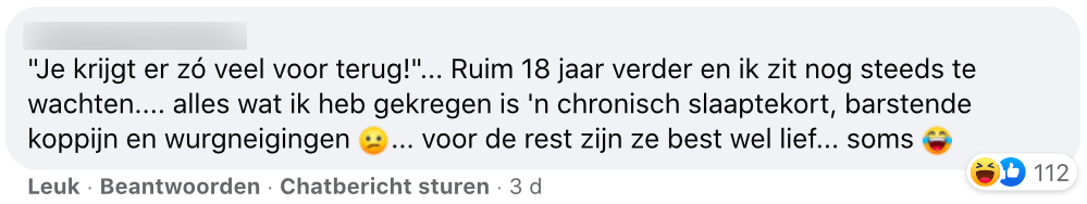 terug