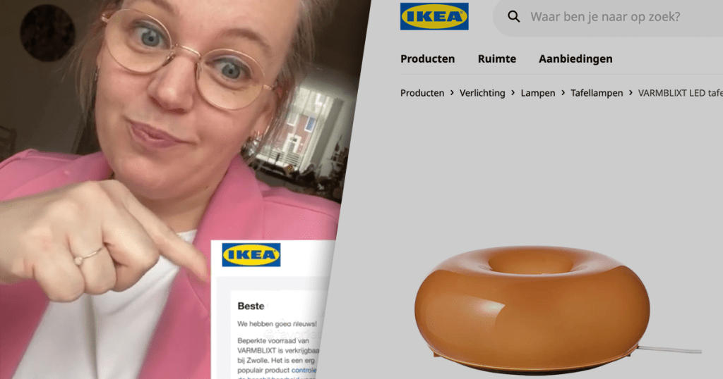 Anne gaat op zoek naar bijzondere IKEA-lamp, maar dit loopt alles behalve gesmeerd