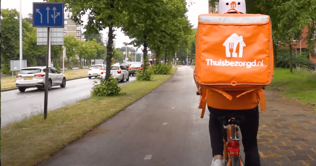 thuisbezorgd zonder
