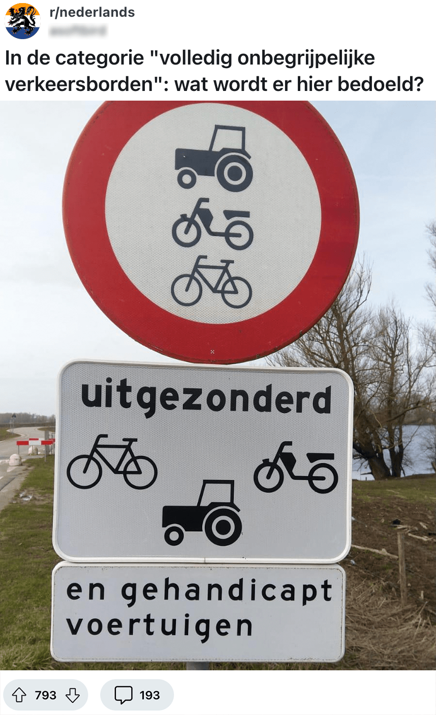 verkeersbord