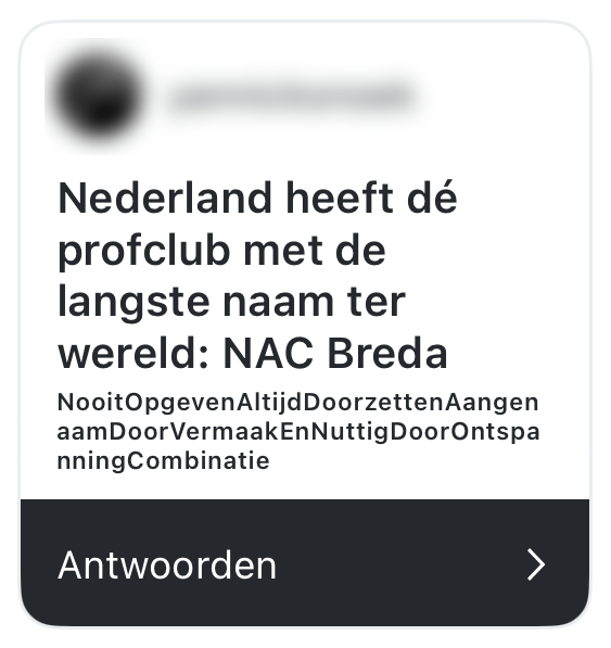 feitjes