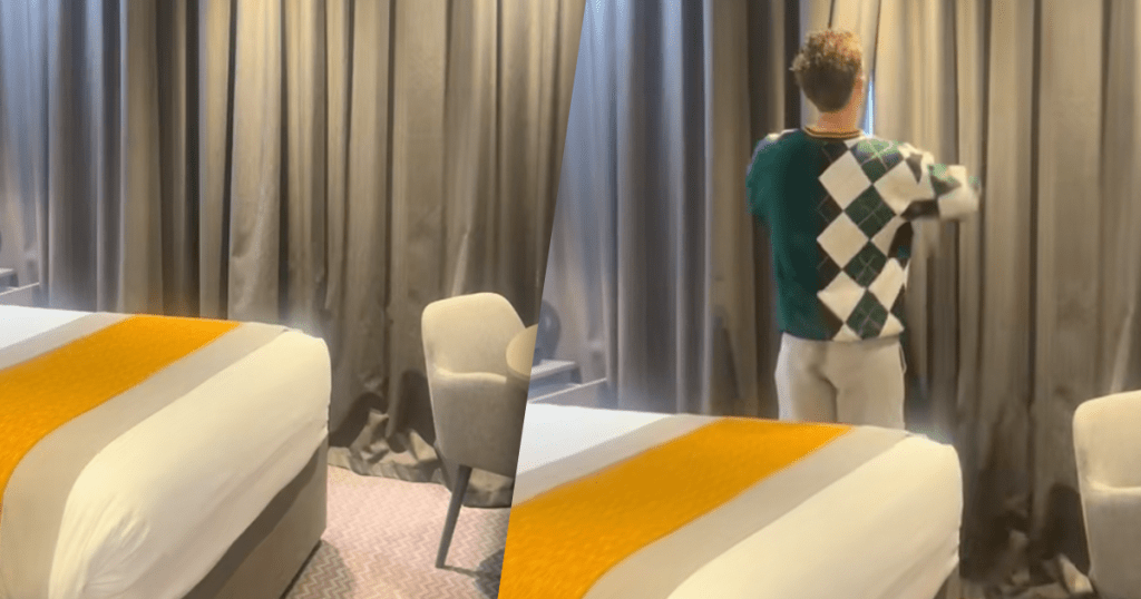 hotel uitzicht raam vakantie