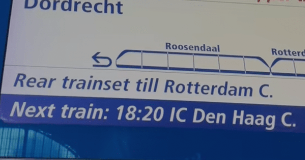 storing ns trein bord melding ov