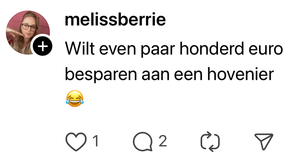 boom tuin gratis afhalen
