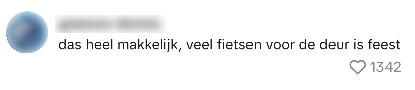 feestje fiets