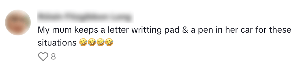 briefje en pen