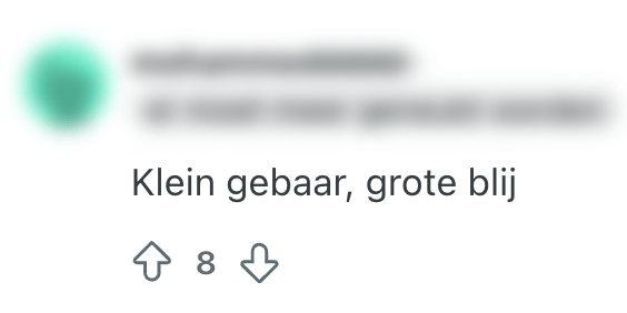 gebaar