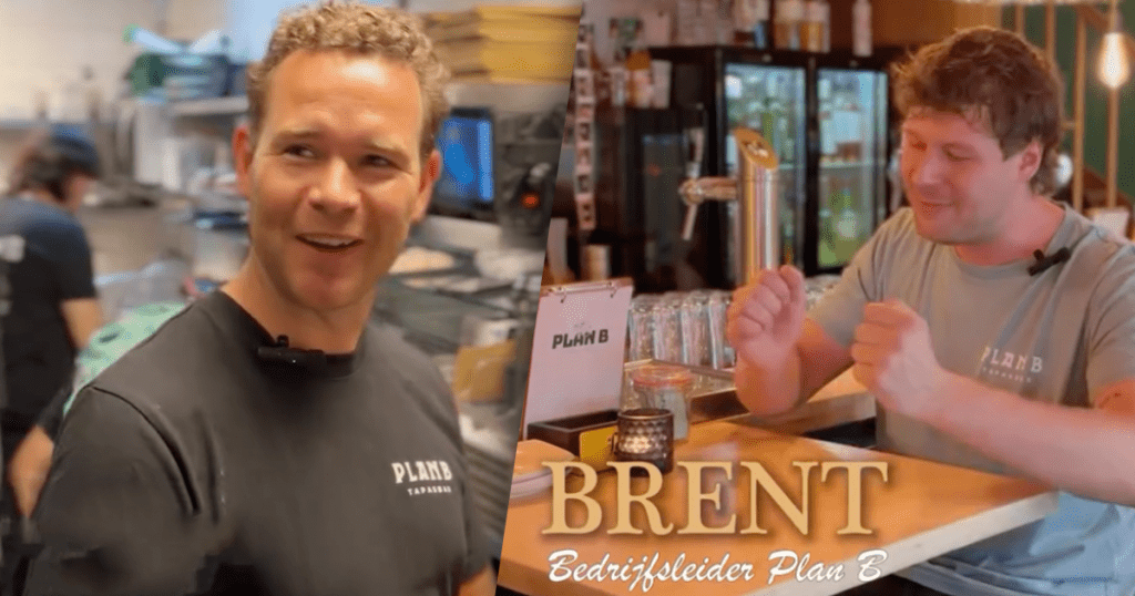 tapasbar plan b breda restaurant vacature B&B Vol Liefde kok