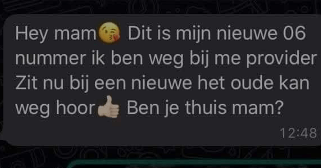whatsapp oplichter