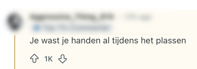 handen wassen