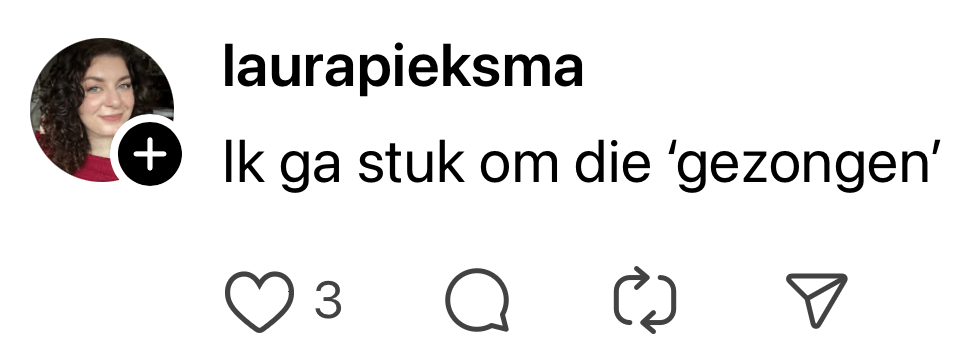 flat buurtbewoner