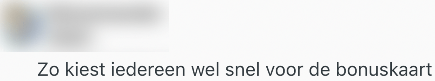 bonuskaart