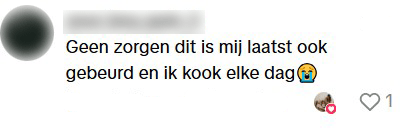 zelfde ervaring met oven