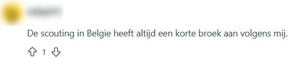 belgen in korte broek