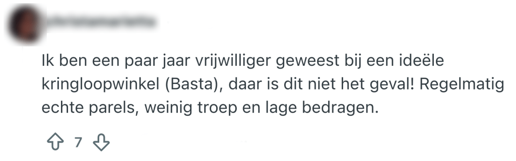 kringloopwinkels