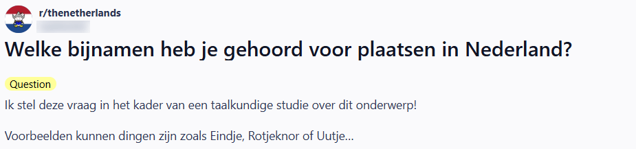 bijnamen