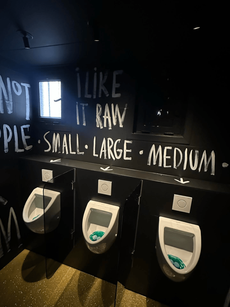 restaurant toilet