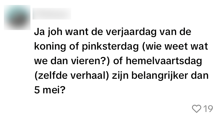 5 mei vrij