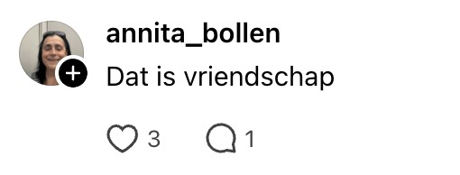 vriendschap