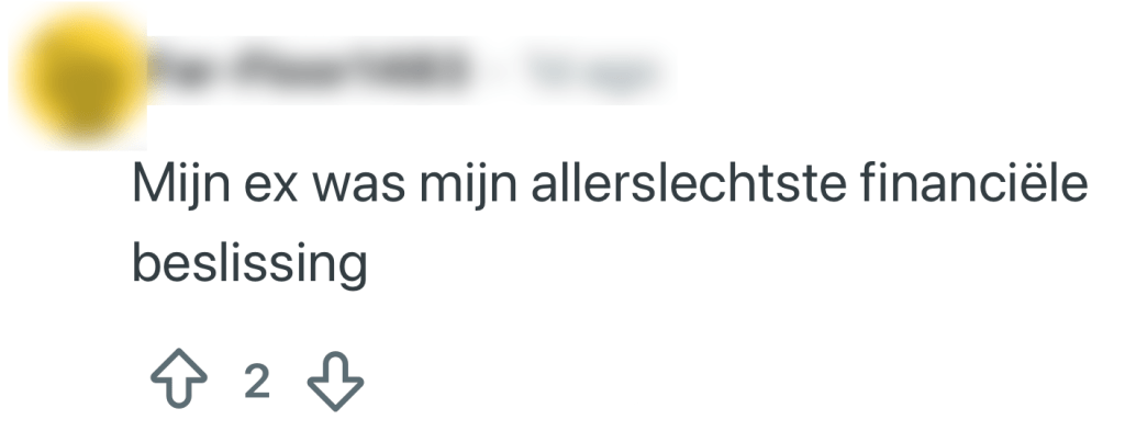 Financiële keuzes geld aankopen