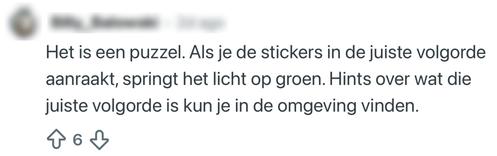 stickers stoplichten vlissingen